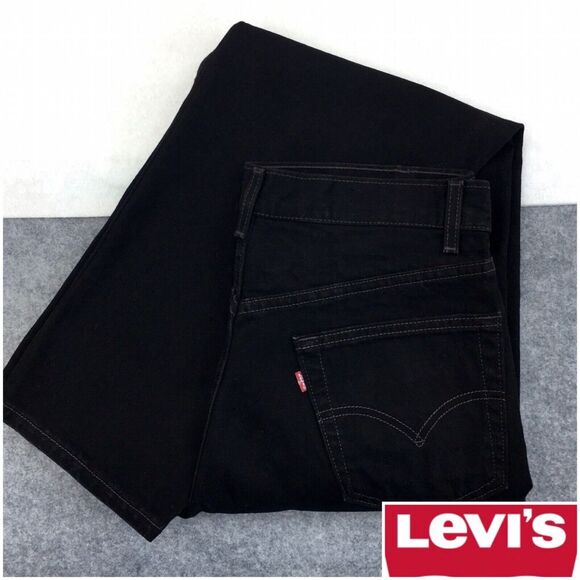 Vintage Levis 550 Mens Denim Jeans Relaxed‎ Fit Size 34x34 Black Made in USA - Picture 1 of 9
